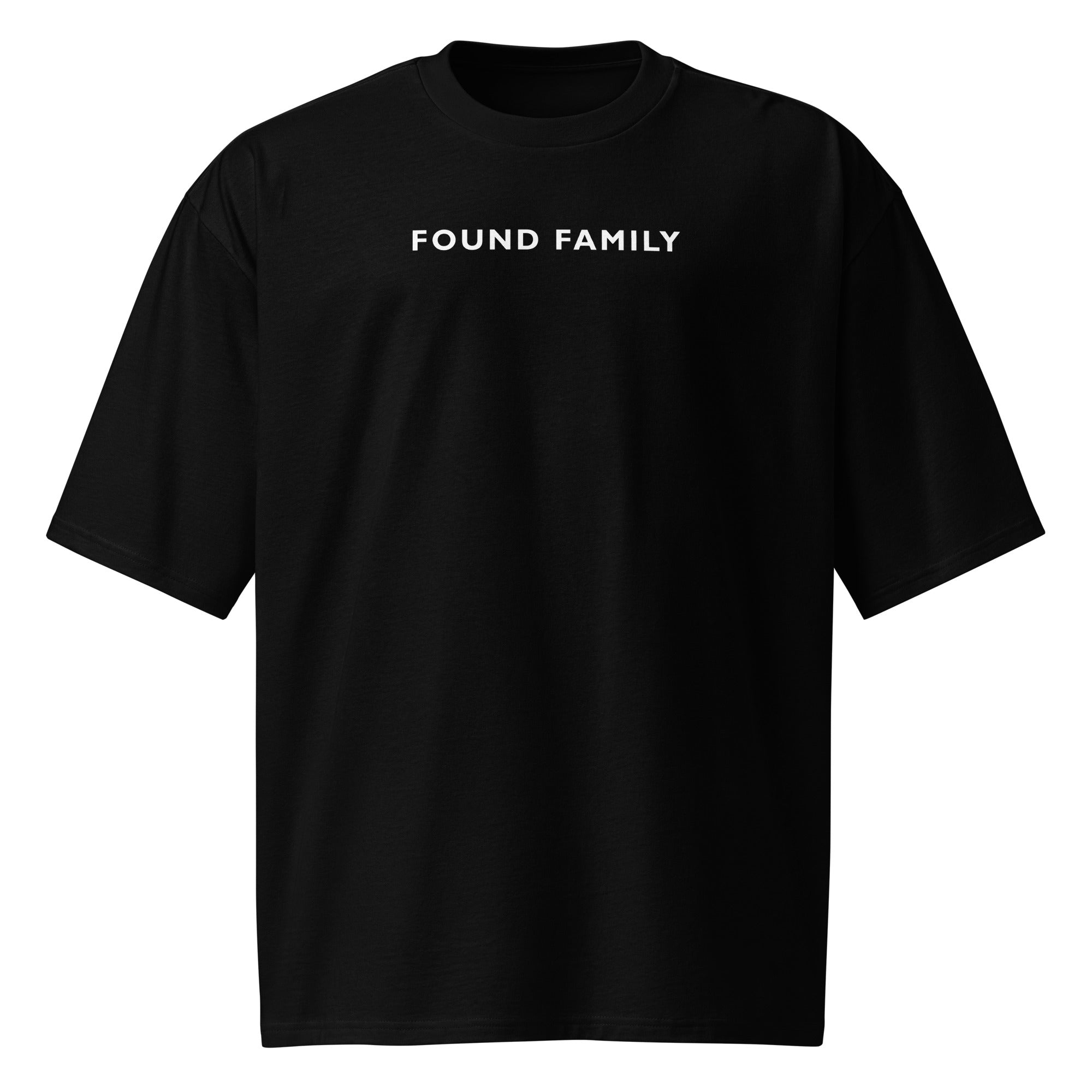 FOUND FAMILY Oversized heavyweight t-shirt