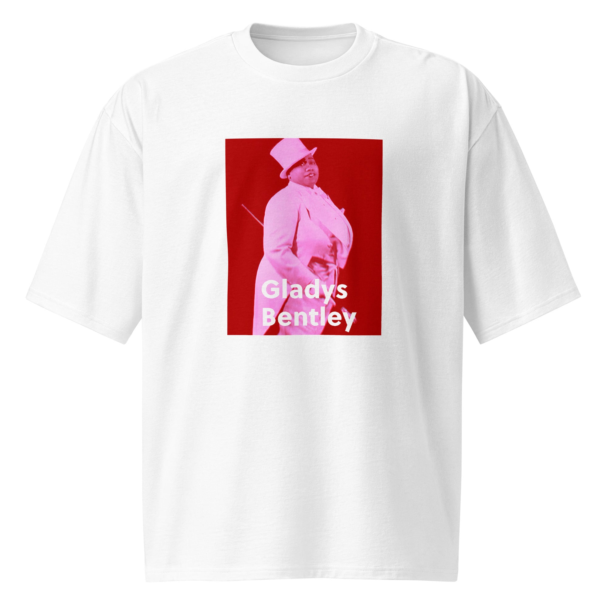 GLADYS BENTLEY / Real King - Oversized heavyweight t-shirt
