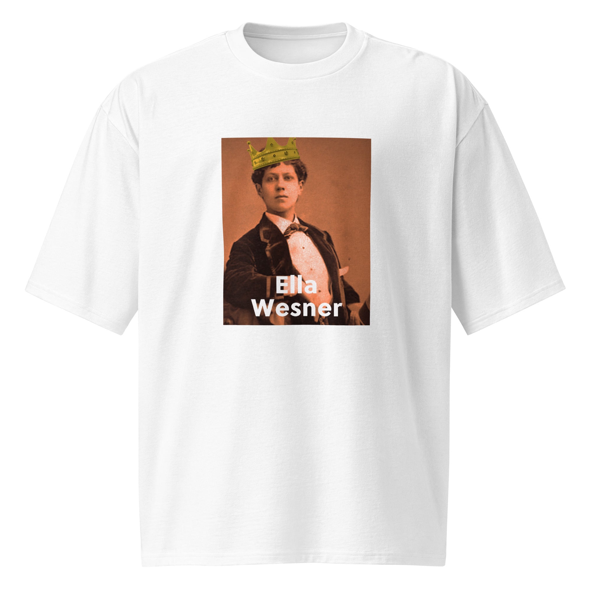 ELLA WESNER / Real King - Oversized heavyweight t-shirt