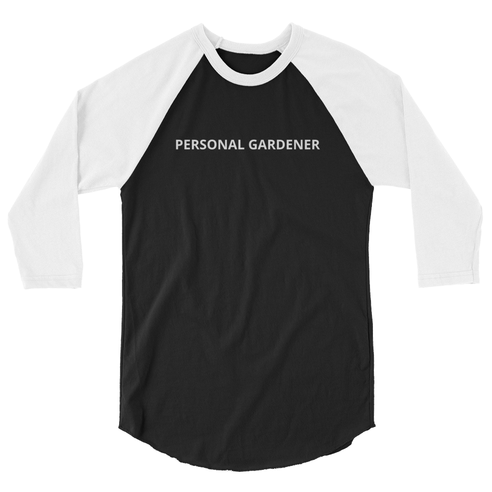 PERSONAL GRADENER 3/4 sleeve raglan shirt