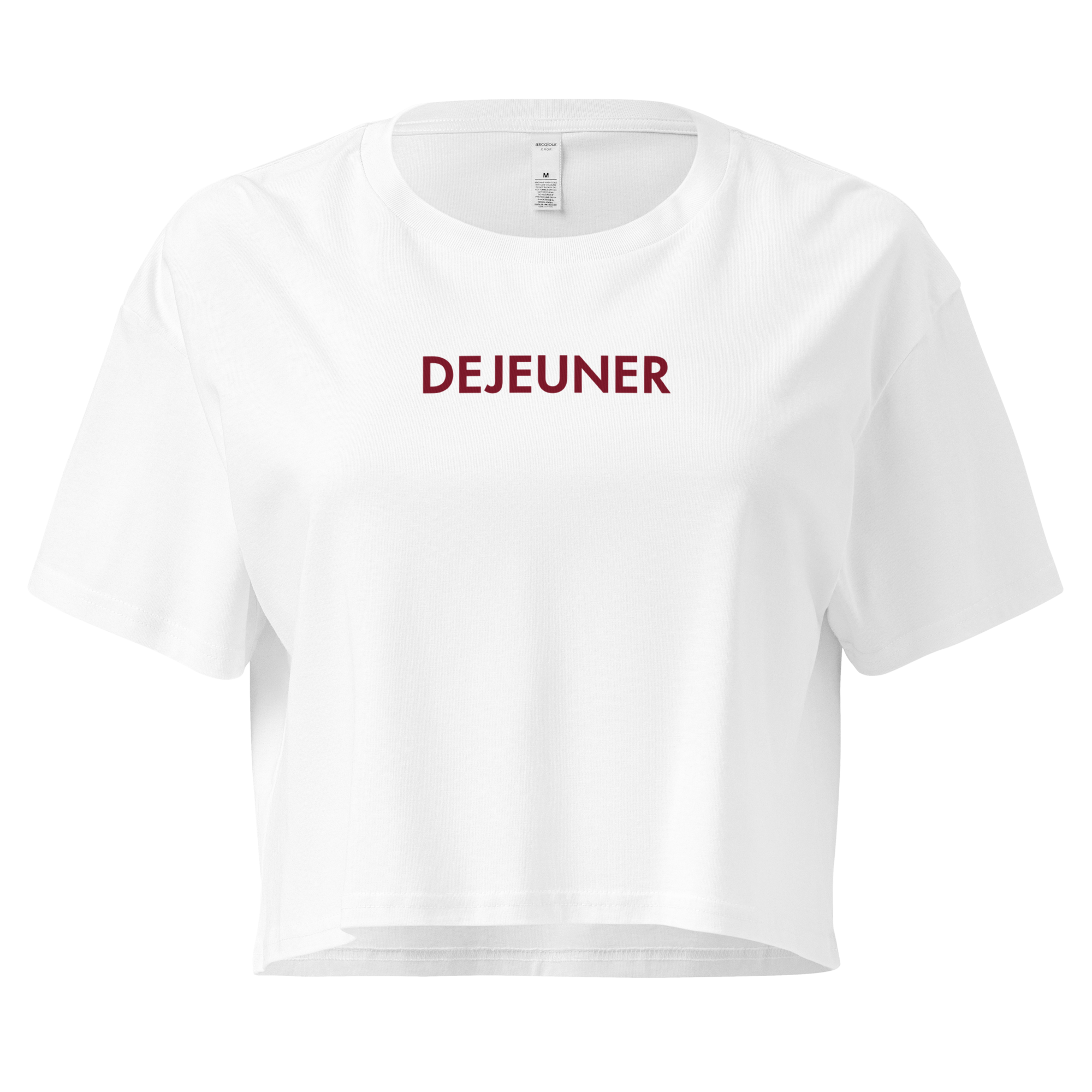 DEJEUNER Women’s crop top