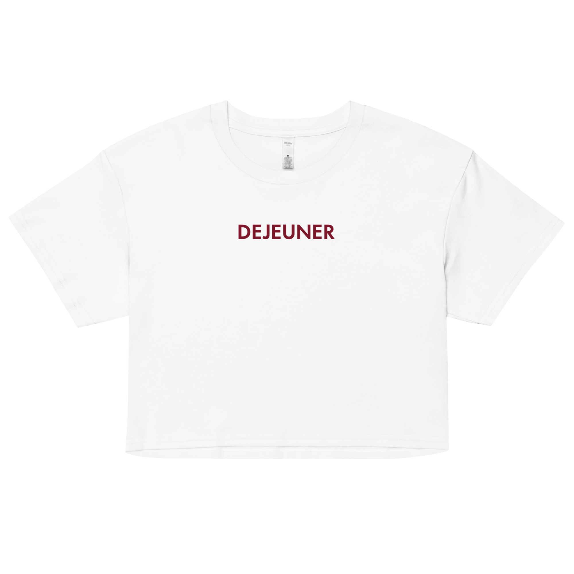 DEJEUNER Women’s crop top