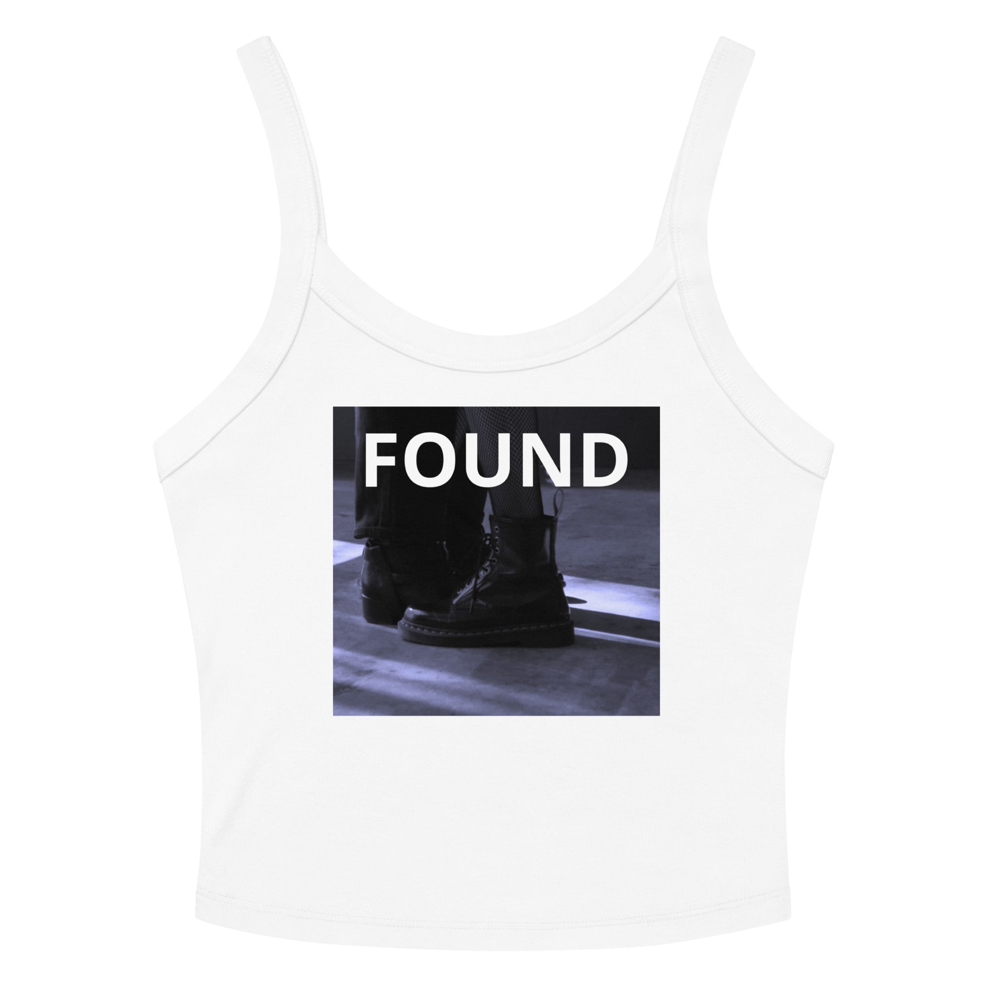 FOUND Women’s micro-rib tank top